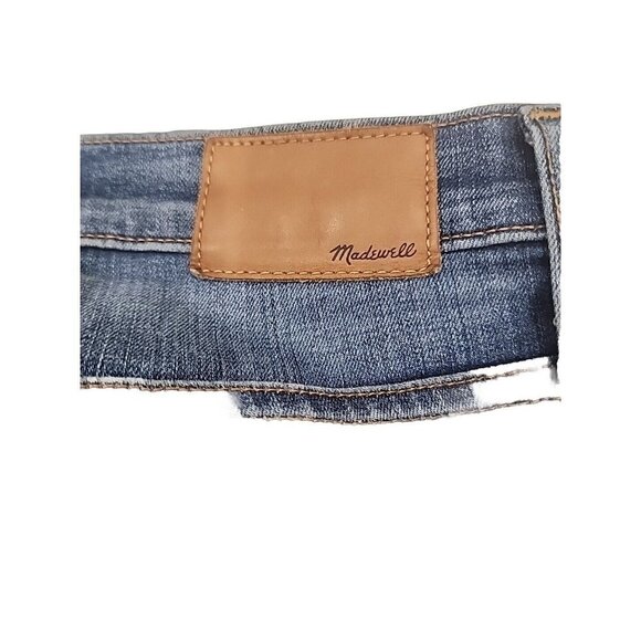 Madewell Jeans Womens 10" High-Rise Skinny Chewed Hem Button Fly 27 - Picture 11 of 11